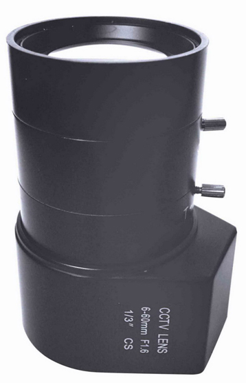 6-60mm Manual Zoom CCTV Lens For Board Camera F1.4
