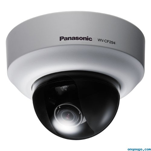 Panasonic WV-CF294 Compact Color Dome Camera with 3.6x Vari-Focal Lens and ABF 540 Lines AC/DC