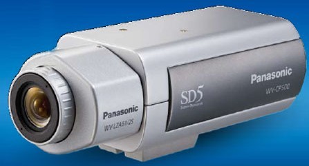Panasonic WV-CP504L Super Dynamic 5 Day/Night Fixed Camera