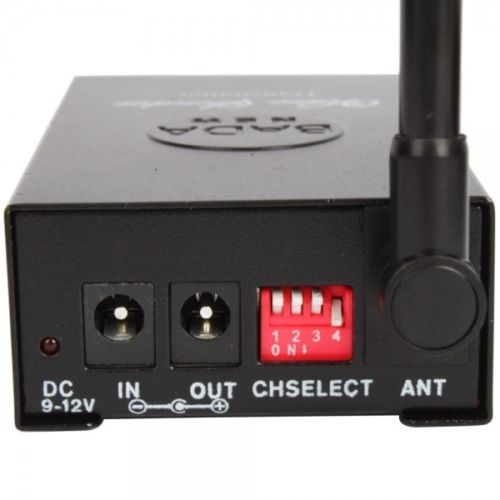 2.4GHz Wireless Audio Video Transmitter Receiver sender 4 Channels A/V