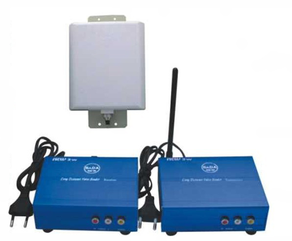 BADA 2.4GHz 4W Wireless Audio Video AV Transmitter Receiver